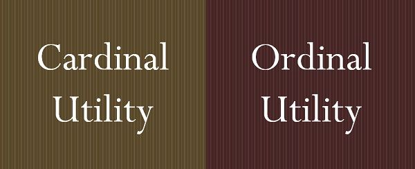 Difference Between Cardinal And Ordinal Utility with Comparison Chart Key Differences