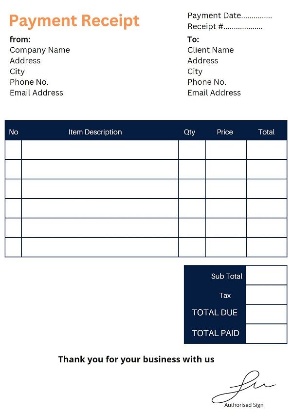 Difference, Invoice vs Bill vs Receipt