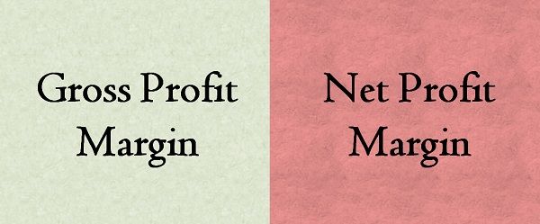 Difference Between Gross Profit Margin And Net Profit Margin With