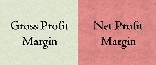 Difference Between Gross Profit Margin And Net Profit Margin with 