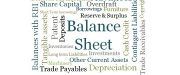 Balance sheet of company and bank