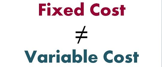 fixed cost formula