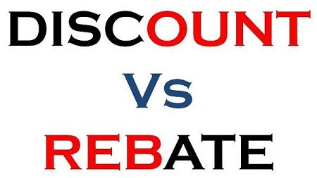 Difference Between Discount and Rebate (with Comparison Chart) - Key