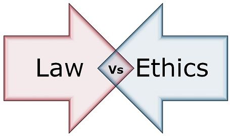 difference between ethics and politics