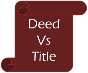 deed of assignment vs title