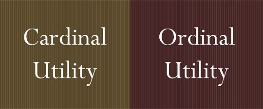 what is ordinal utility