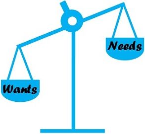 Difference Between Needs and Wants (with Comparison Chart) - Key ...