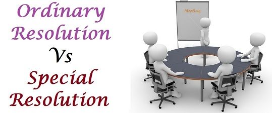 Difference Between Ordinary Resolution And Special Resolution with 
