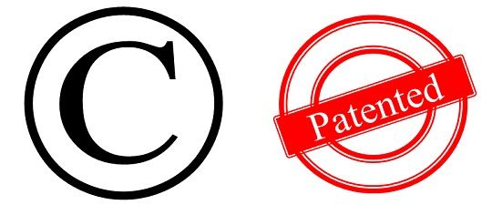 copyright and patent