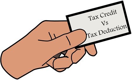 tax credit vs tax deduction
