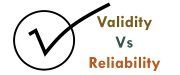 validity vs reliability