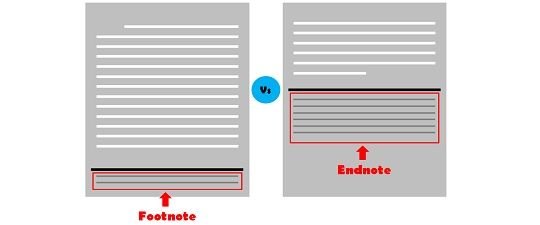 endnote definition word