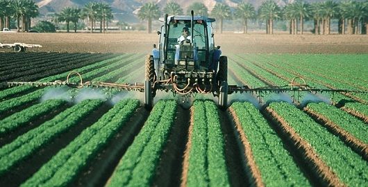 intensive farming pesticides