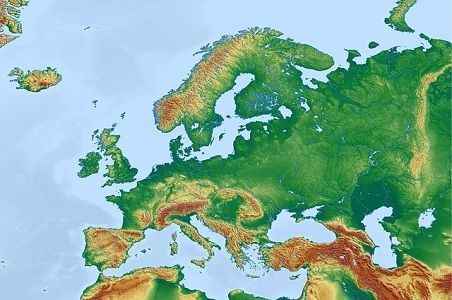 Learning Geology: World Map: Political and Physical