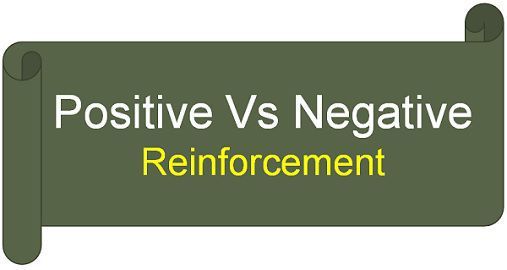 Difference Between Positive and Negative Reinforcement (with Comparison  Chart) - Key Differences