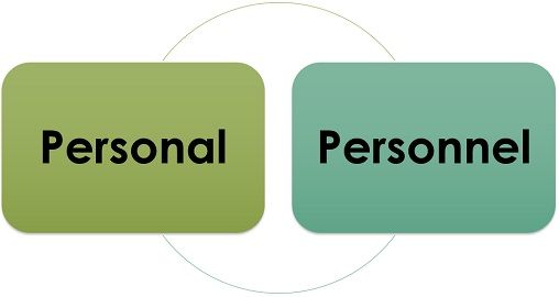 personal vs personnel