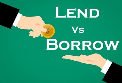lend vs borrow
