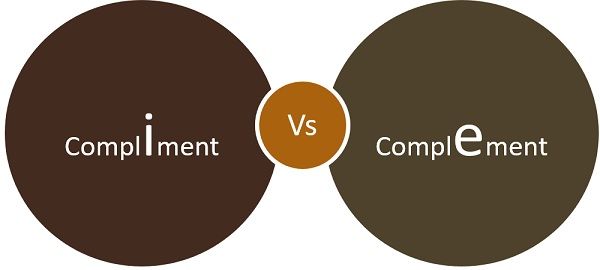 When To Use Complement Vs Compliment