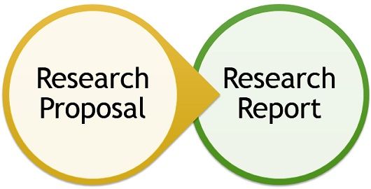 research proposal difference between literature review