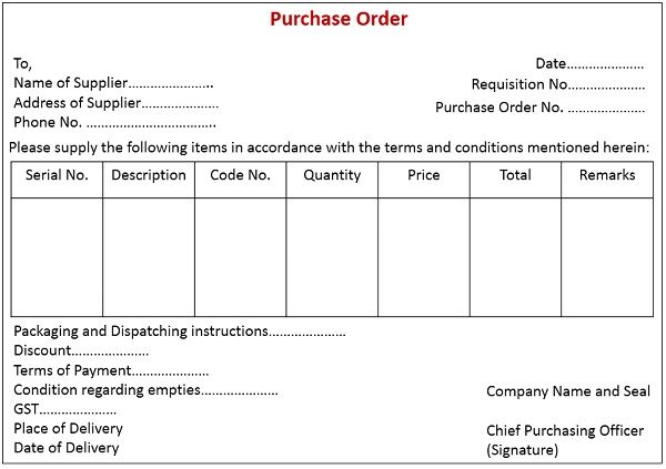 Difference Between Purchase Requisition And Purchase Order with Format 