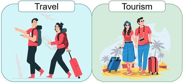 tourism tour difference